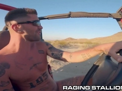 Chris Damned Pounds Some Jock Ass In The Desert