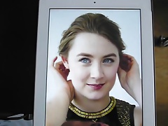 Cum on Saoirse Ronan - april 2014