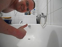 in bath