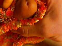 Playing with Her Soft Socks and Cumming (Juicy Ending)