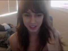 Femboy Alice Finishes off Rock-hard on Web cam