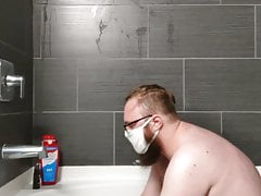 Stroking in the Shower