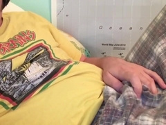 Got Hard in my Pajamas, Horny Camguy Cock Bulge!