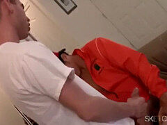 Wet and shady gay sex party