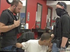 Free gay police movies featuring steamy interracial cop action and hot threesome stories