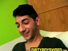 Massive cum shot after fucking a fleshjack by attractive Zeke