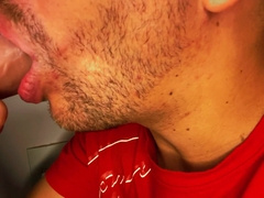 CLOSE UP: THE GREATEST MILK HATCH FOR YOUR KNOB! Deepthroating Dick ASMR, Tongue and Lips BJ