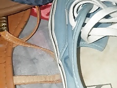 cum on my cousin sandal and vans