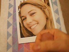 Kenzie's cute face gets the goo!