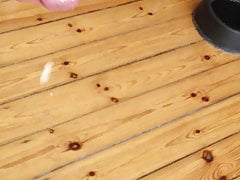 Huge Cumshot on Floor