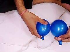 Fake yoni Make My Self In Home Use Balloon ( use balloon make a yoni)