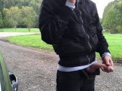 In Germany people don’t care, when you burst a sack on the roadside.