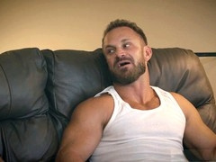 Carter Woods shows neighbor Bruce Jones the generosity he craves