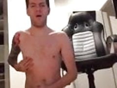 Another fag doing as he's told for exposure