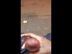 Shooting my load in public