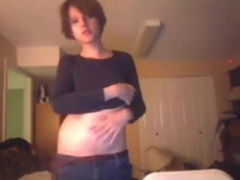 Crossdressing Youngster on Web cam 2