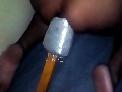 cojiendome el culote comi dildo esta super rico