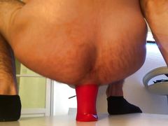 wrecked asshole XL plug anal