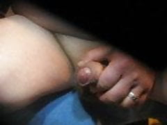 70yrold Grandpa 157 uncut chub wank solo closeup close cock