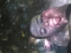 Facehole Manhandle Spoken outside