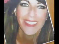 Dawn Brass gets a huge facial cum tribute