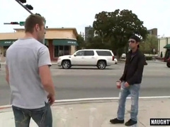 Hot Interracial Anal Action with Facial Cumshot