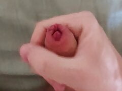 Horny wank and cum on hot summerday