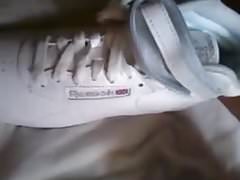 Cum into Reebok Sneaker New Girlfriend
