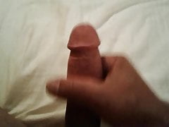 Stroking my wet head 1