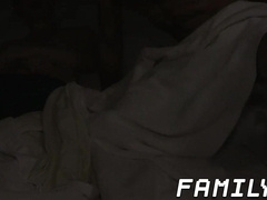 My bearded stepdad Matt Muck shoves his huge flashlight into my dark ass