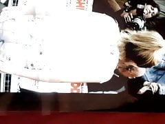 Cum on Emma Watson ass