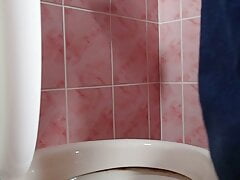 takeing a piss with my bollocks out
