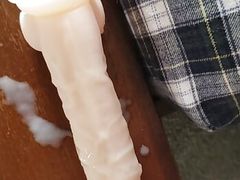 End to a long edge session, cumming on my toy