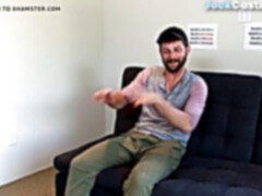 casting otter solo jerking his greased up rod