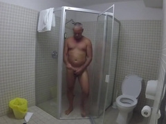 public shower piss and urethra play