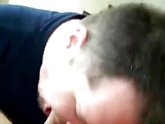 He loves to suck and swallow