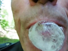 bouche en gros plan