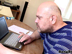 torn european amateur barebacking aged guy