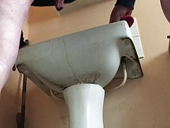Sunday session: cock wash + wank + cum
