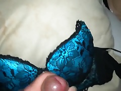 Playing friend's gf bra