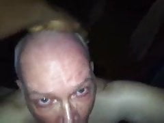 Mature sucks bbc dry