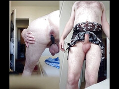 Nylonjunge rocks his balls