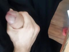 Right in class cumming a lot of cum !!!