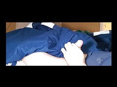 My wife woke up and starte rubbing my balls, but then she had to work.  So this happened...