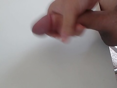 Hot Guy with Big Cock Solo Male Masturbation with Cumshot