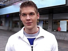 Good-looking guy wants to taste that semen after anal