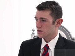 Mormon elder gets ass fingered