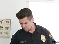 Gay Cop Trenton Ducatti Fucks a Twink Dude
