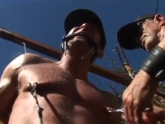 Tied Up Nips Worked Hard