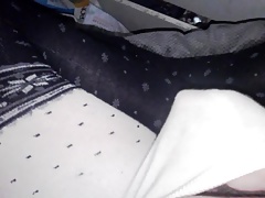 Cumshot in my brand new wool tights